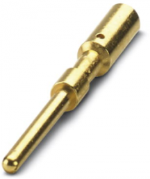 Stiftkontakt, 0,34-1,0 mm², AWG 22-18, Crimpanschluss, vernickelt/vergoldet, 1423645