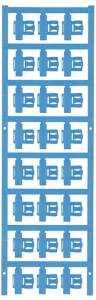Polyamid Kabelmarkierer, beschriftbar, (B x H) 12 x 9.3 mm, max. Bündel-Ø 6 mm, blau, 1062090000