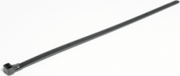 Kabelbinder, lösbar, Polyamid, (L x B) 150 x 7.6 mm, Bündel-Ø 6 bis 35 mm, schwarz, -40 bis 85 °C