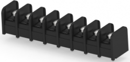 Leiterplattenklemme, 8-polig, 0,3-3,0 mm², 20 A, Schraubanschluss, schwarz, 1-1437664-1