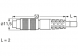 Sensor-Aktor Kabel, M9-Kabelstecker, gerade auf offenes Ende, 5-polig, 2 m, PUR, schwarz, 3 A, 79-1413-12-05