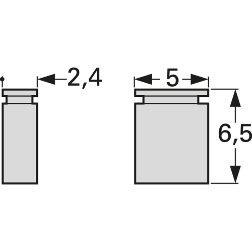 CAB 4 G S Fischer Elektronik Kurzschlussstecker Bild 2