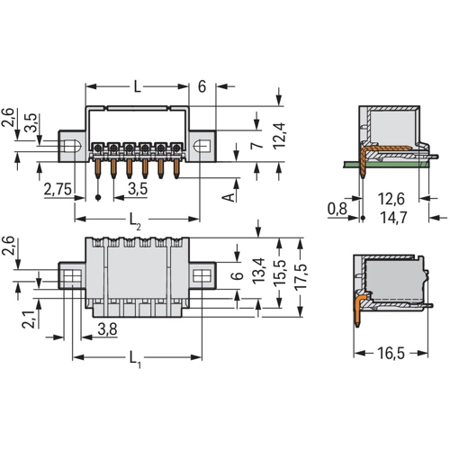 2091-1422/005-000 WAGO Steckverbindersysteme Bild 2