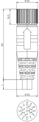 84529 Lumberg Automation Sensor-Aktor Kabel Bild 2