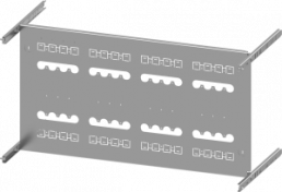 SIVACON S4 Montageplatte 3VA20 (100A), 4-polig, Festeinbau, H:400mm B: 800mm, 8PQ60008BA52