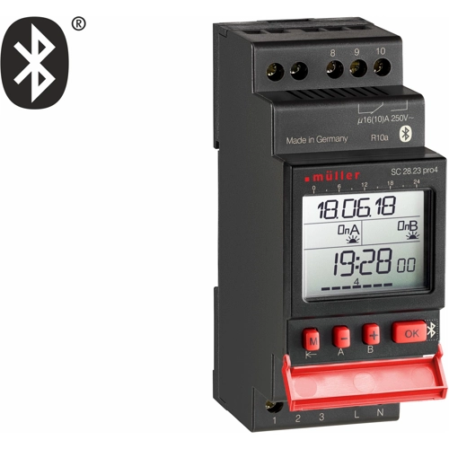 SC 28.23 PRO4 230 V Hugo Müller Schaltuhren und Dämmerungsschalter Bild 2