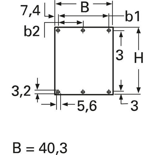 TFP 6 8 Fischer Elektronik Gehäusezubehör Bild 2
