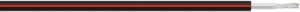 XLPE-Photovoltaik-Kabel, halogenfrei, ÖLFLEX SOLAR XLWP, 16 mm², schwarz/rot, Außen-Ø 9,1 mm