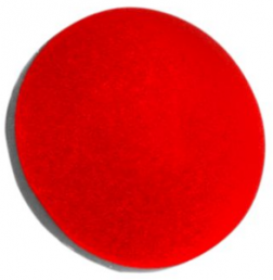 Kappe, rund, Ø 9.5 mm, (H) 2.05 mm, rot, für Kurzhubtaster Ultramec 6C, 10ZC08