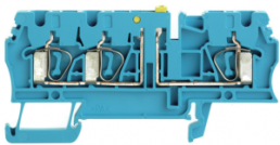 Trenn- und Messtrenn Reihenklemme, Federzuganschluss, 0,5-4,0 mm², 20 A, 6 kV, blau, 8731730000