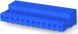 Buchsengehäuse, 12-polig, RM 2.54 mm, abgewinkelt, blau, 4-640442-2