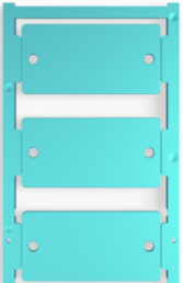 Polyamid Gerätemarkierer, (L x B) 60 x 30 mm, blau, 30 Stk