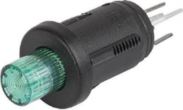 Drucktaster, 1-polig, grün, beleuchtet, 0,2 A/60 V, IP40, 0041.9150.5127