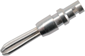 2.4 mm Stecker, Lötanschluss, 0,5 mm², silber, N 24 AG
