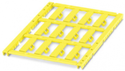 Polycarbonat Kabelmarkierer, beschriftbar, (L x B) 29 x 6 mm, max. Bündel-Ø 6 mm, gelb, 1014085