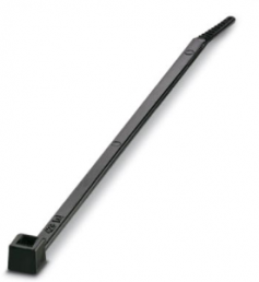 Kabelbinder, Polyamid, (L x B) 98 x 2.5 mm, Bündel-Ø 1 bis 21 mm, schwarz, -40 bis 85 °C
