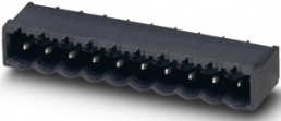 Stiftleiste, 9-polig, RM 5.08 mm, abgewinkelt, schwarz, 1954993