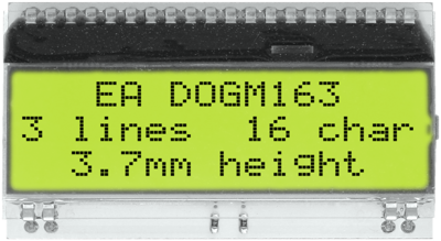 EA DOGM163E-A DISPLAY VISIONS LCD-Module