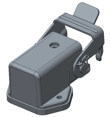 T1549030000-000 AMP Gehäuse für schwere Steckverbinder