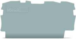 Abschluss-/Zwischenplatte für Reihenklemme, 2000-1391