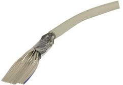 Flachbandleitung, 40-polig, RM 1.27 mm, 0,09 mm², AWG 28, grau
