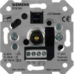 NV-Dimmer für R, L 6-120W magnetisch Trafos und LED-Lampen, 5TC8263