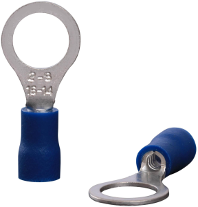 Isolierter Ringkabelschuh, 1,5-2,5 mm², 8.5 mm, M8, blau