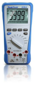Digital-Multimeter P 2015 A, 10 A(DC), 10 A(AC), 600 VDC, 600 VAC, 40 nF bis 200 µF, CAT III 600 V
