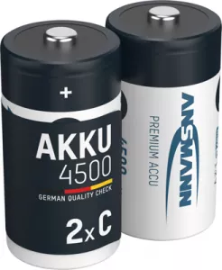 5035352 Ansmann Rundzellen-Akkus, 9V-Block-Akkus