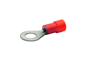Isolierter Ringkabelschuh, 0,5-1,0 mm², AWG 20 bis 18, 4.3 mm, rot
