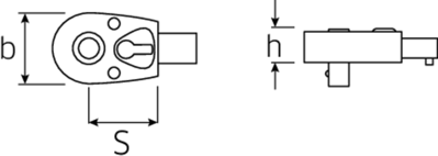 58253010 STAHLWILLE Steckschlüssel, Ratschen und Zubehör Bild 2