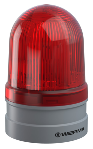 Dauer-/Blinklicht, Ø 85 mm, rot, 115-230 VAC, IP66