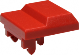Kappe, breit, (L x B x H) 17.3 x 17.1 x 6.3 mm, rot, für Kurzhubtaster DIGITAST, 719-5504-000