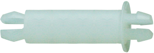 Abstandshalter für Leiterplatte, beidseitig einrastend, 13,5 mm, natur, Polyamid