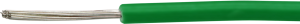 PVC-Schaltlitze, hochflexibel, LiYv, 0,14 mm², AWG 26, grün, Außen-Ø 1,1 mm