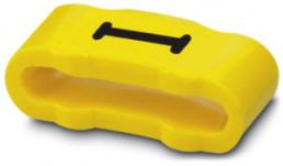 PVC Bezeichnungshülse, Aufdruck "I", (L x B) 11.3 x 4.3 mm, gelb, 0826611:I