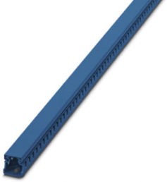 Verdrahtungskanal, (L x B x H) 2000 x 25 x 25 mm, PVC, blau, 3240301