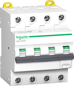 FI/LS-Schalter, 4-polig, 10 A, 30 mA, Typ A, 400 V
