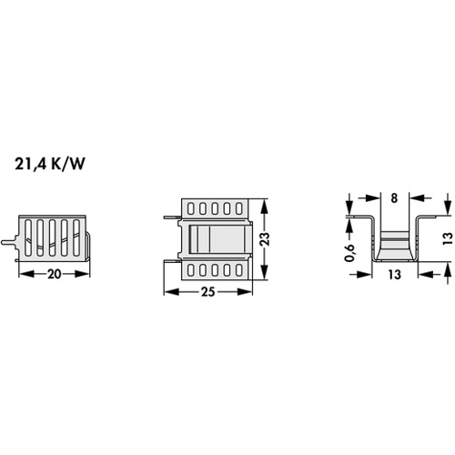 FK 267 MI 220 V Fischer Elektronik Kühlkörper Bild 2