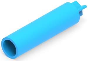 Endverbinder mit Isolation, 0,8-15 mm², AWG 18 bis 6, blau, 40.64 mm