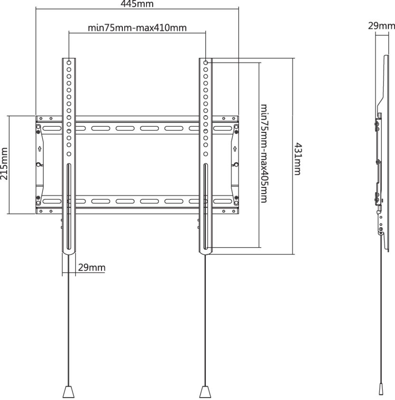 ICA-PLB-59F EFB-Elektronik Monitor Halterung Bild 2