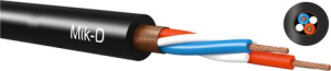 PVC Mikrofonleitung, 2 x 0,22 mm², rot