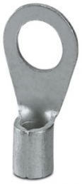 Unisolierter Ringkabelschuh, 10 mm², AWG 8, 8.4 mm, M8, metall