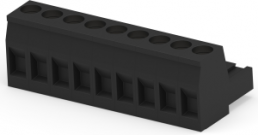 Leiterplattenklemme, 9-polig, RM 5 mm, 0,13-3,31 mm², 15 A, Schraubanschluss, schwarz, 2305909-9