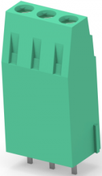 Leiterplattenklemme, 3-polig, RM 5 mm, 0,05-1,4 mm², 13.5 A, Käfigklemme, grün, 282884-3
