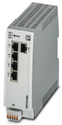 Ethernet Switch, managed, 5 Ports, 100 Mbit/s, 24 VDC, 2702326
