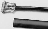 Wärmeschrumpfschlauch, 2:1, (1.6/0.8 mm), Fluorpolymer, schwarz