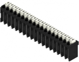 Leiterplattenklemme, 18-polig, RM 3.5 mm, 0,13-1,5 mm², 12 A, Federklemmanschluss, schwarz, 1870830000