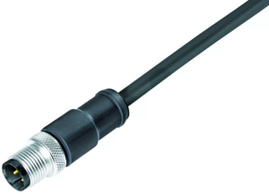 Sensor-Aktor Kabel, M12-Kabelstecker, gerade auf offenes Ende, 8-polig, 5 m, PUR, schwarz, 2 A, 79 3579 35 08
