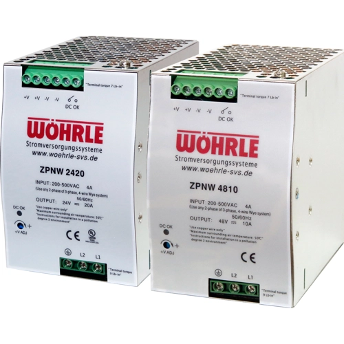 ZPNW4810 WÖHRLE Hutschienen-Netzteile Bild 2